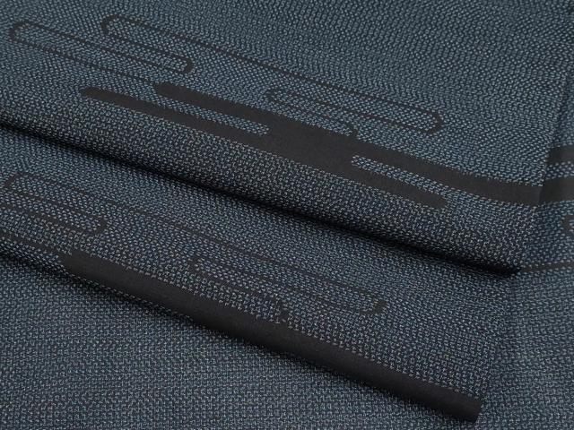 平和屋着物*夏物 本場大島紬 夏大島 エ霞文 正絹 逸品 CABG3221tx