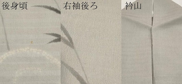 平和屋着物*夏物 訪問着 紗 手描き 絞り トンボ 正絹 逸品 CABG3231tx