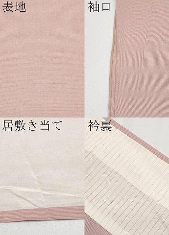 平和屋着物*夏物 訪問着 駒刺繍 絽 草花文 金彩 正絹 逸品 CABG3237tx