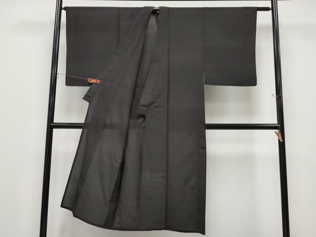 平和屋着物*夏物 男性 紗紬 縞 正絹 逸品 CABG3249tx
