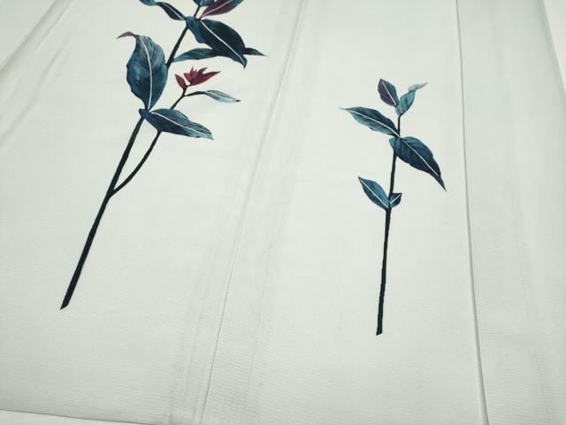 平和屋着物*夏物 訪問着 絽 ろうけつ染め 枝花文 正絹 逸品 CABG3257tx