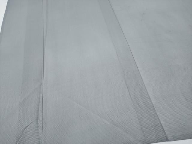 平和屋着物*夏物 色無地 絽 銀鼠色 正絹 逸品 CABG3260tx