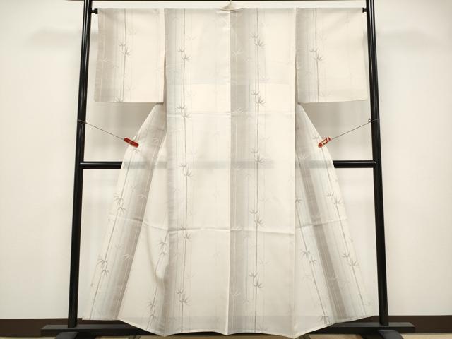 平和屋着物*夏物 本場大島紬 夏大島 笹竹文 正絹 逸品 CABG3262tx