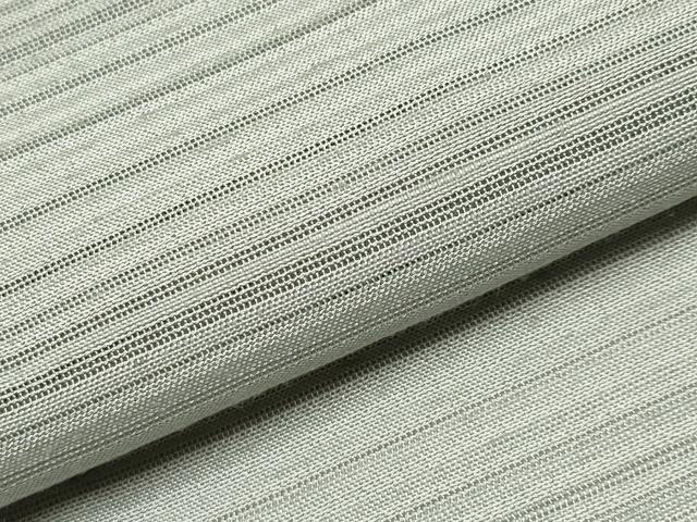 平和屋着物*夏物 銀座きしや 誉詩多工芸 誉志 色無地 変わり絽 利休鼠色 正絹 逸品 CABG3276tx
