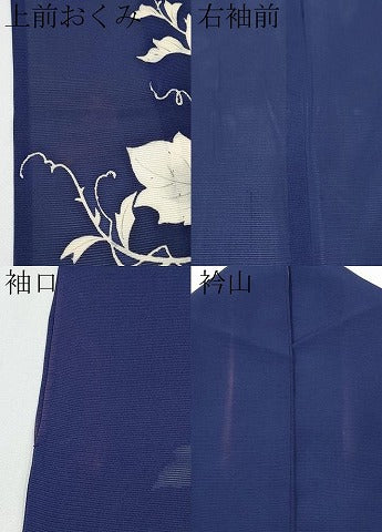 平和屋着物*夏物 訪問着 絽 枝花文 正絹 逸品 CABG3277tx