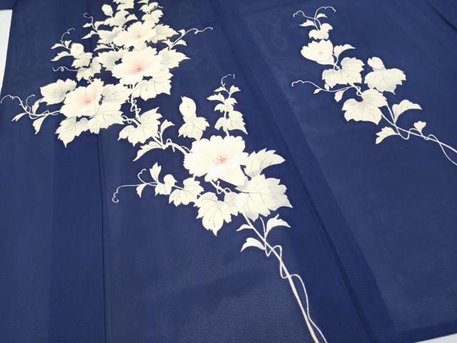 平和屋着物*夏物 訪問着 絽 枝花文 正絹 逸品 CABG3277tx
