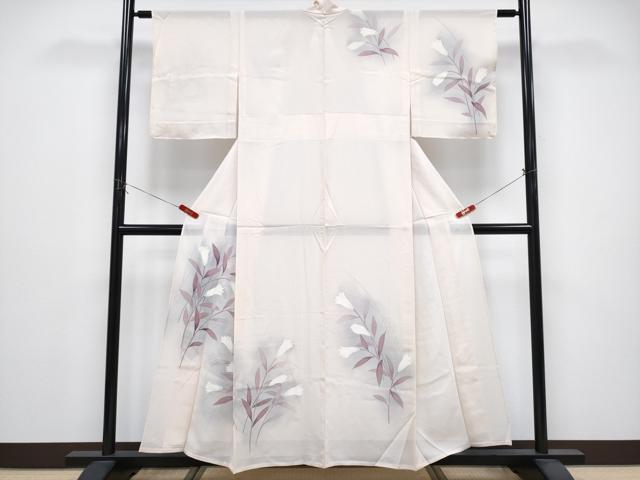 平和屋着物*夏物 訪問着 絽 草花文 暈し染め 正絹 逸品 CABG3281tx