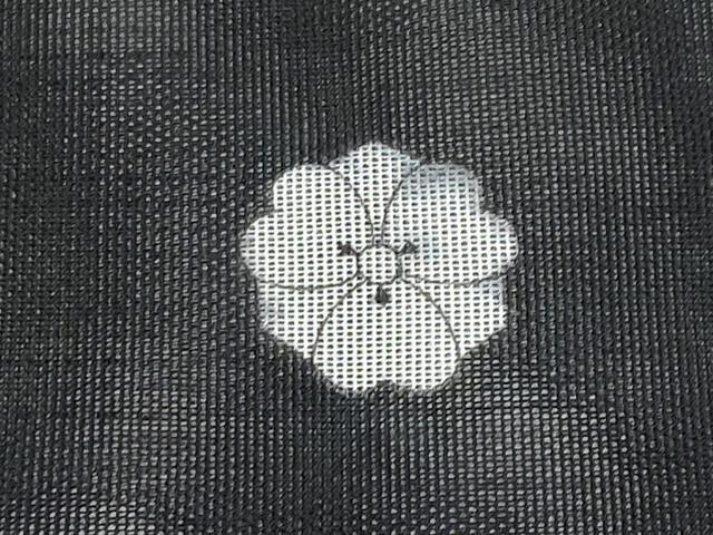 平和屋着物*夏物 黒留袖 無双 紗袷 紗×紗 白鷺 金彩 正絹 逸品 CABG3313tx