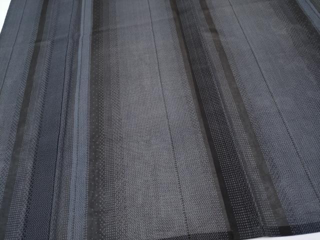 平和屋着物*夏物 本場大島紬 夏大島 間道 正絹 逸品 CABG3319tx