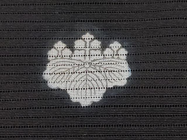 平和屋着物*夏物 黒留袖 絽 総刺繍 尾長鳥 金銀糸 正絹 逸品 CABG3329tx