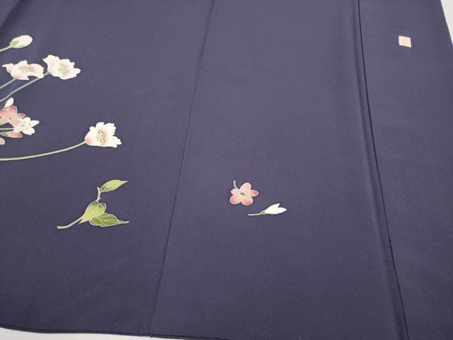平和屋着物●訪問着 作家物 草花文 正絹 逸品 CABG3354tx