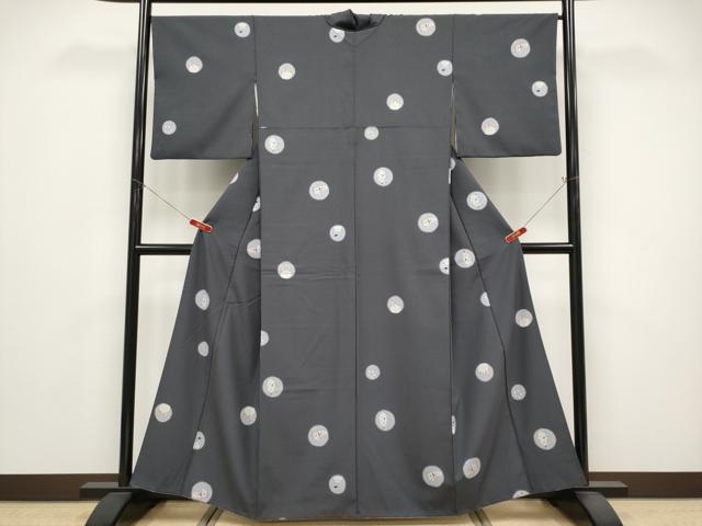 平和屋着物●小紋 兎 鯉のぼり 洗える着物 CABG3361tx