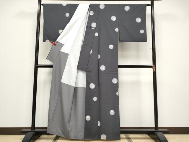 平和屋着物●小紋 兎 鯉のぼり 洗える着物 CABG3361tx