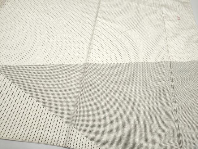 平和屋着物●二代目 川村久太郎 訪問着 本場染大島紬 刺繍 舞花びら 正絹 逸品 CABG3362tx