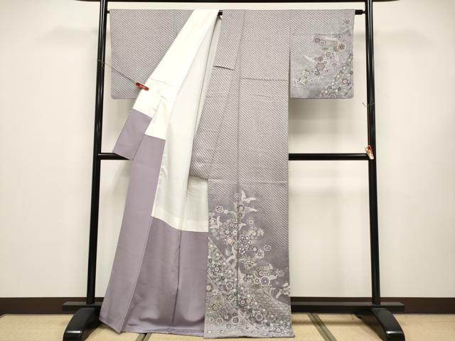 平和屋着物●天目織 訪問着 貴巧尊図 正絹 逸品 CABG3403tx