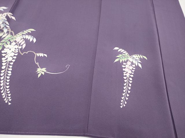 平和屋着物●訪問着 友禅 藤花房 暈し染め 正絹 逸品 CABG3410tx