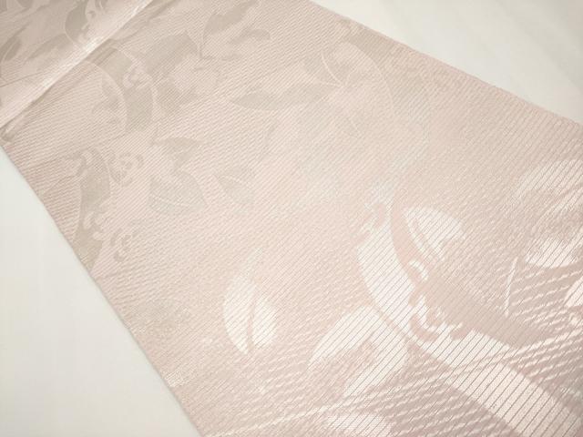 平和屋着物*夏物 西陣 川島織物 六通柄 本袋帯 舞葉文 正絹 逸品 CABG3514tx