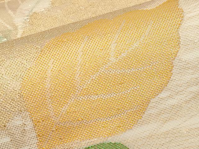 平和屋着物*夏物 六通柄 本袋帯 紫陽花 金糸 正絹 逸品 CABG3516tx