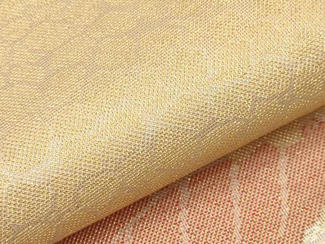 平和屋着物*夏物 六通柄 本袋帯 紫陽花 金糸 正絹 逸品 CABG3516tx