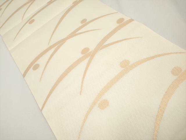 平和屋着物*夏物 全通柄 本袋帯 露芝文 金糸 正絹 逸品 未使用 CABG3518tx