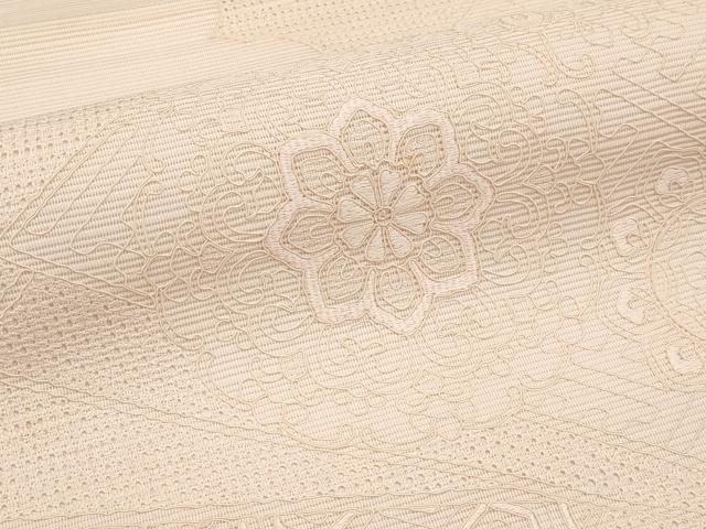 平和屋着物*夏物 中国三大刺繍 スワトウ刺繍 総刺繍 太鼓柄袋帯 正倉院花文 虹色 正絹 逸品 CABG3524tx