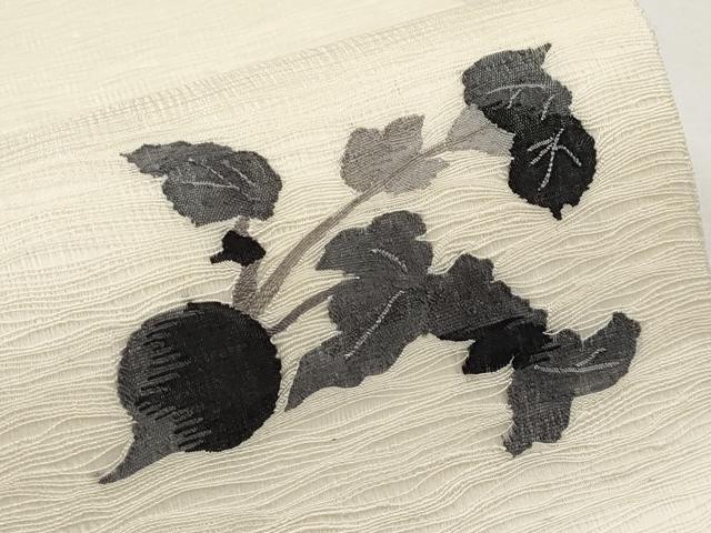 平和屋着物*夏物 太鼓柄袋帯 すくい織 成り物 正絹 逸品 CABG3596tx