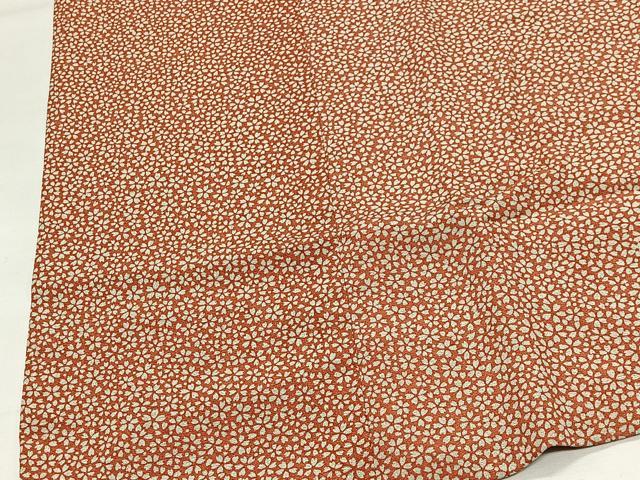 平和屋着物#道行コート 舞桜文 正絹 逸品 未使用 CABG3601ua