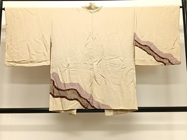 平和屋着物#羽織 絞り 道長文 正絹 逸品 CABG3624ua