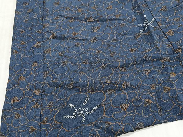 平和屋着物#羽織 絞り 椿 正絹 逸品 CABG3637ua