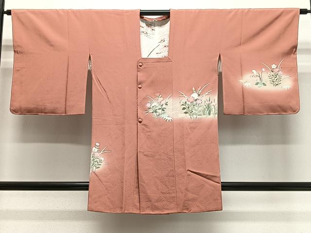 着物のみ 平和屋着物□道行コート 幾何学文様 暈し染め 正絹 逸品 CABB5298ua 2026