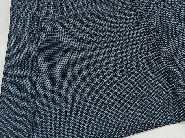 平和屋着物#男性 羽織 本場大島紬 100亀甲 総詰め 正絹 逸品 未使用 CABG3667ua