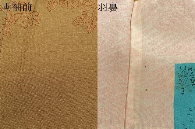平和屋着物∞羽織 お召地 草花文 正絹 逸品 CABG3682ua