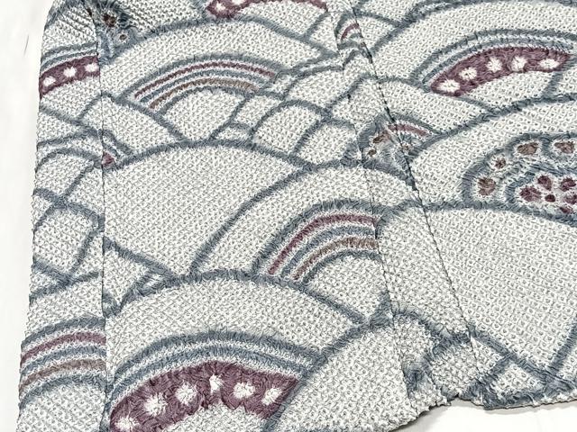 平和屋着物∞羽織 総絞り 青海波 正絹 逸品 CABG3687ua