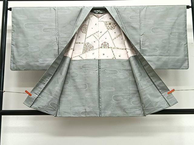 平和屋着物∞羽織 本場大島紬 エ霞文 正絹 逸品 CABG3696ua