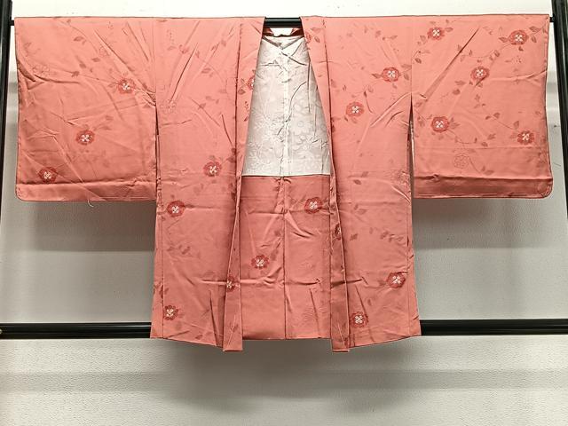 平和屋着物#羽織 地紋起こし 枝花文 正絹 逸品 未使用 CABG3723ua