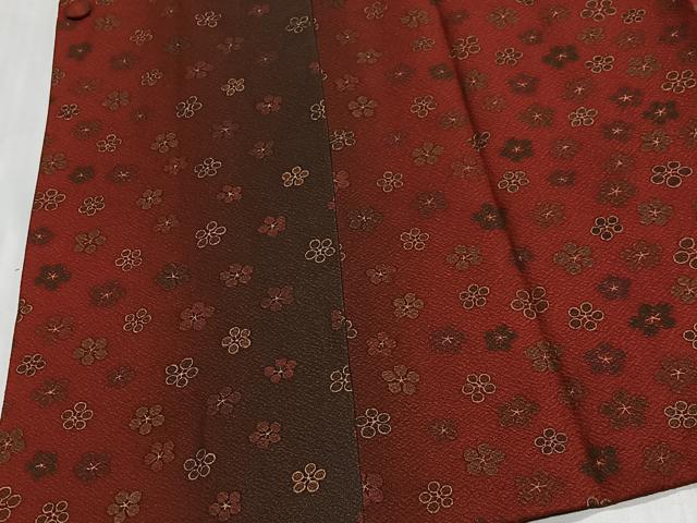平和屋着物#道行コート 舞花文 暈し染め 金彩 ロング丈 正絹 逸品 未使用 CABG3767ua