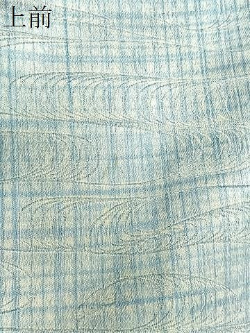 平和屋着物#道行コート 総刺繍 草花文 暈し染め 正絹 逸品 CABG3772ua