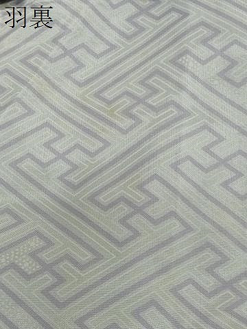 平和屋着物#羽織 総刺繍 流水御所車文 黒地 金糸 洗える着物 未使用 CABG3779ua