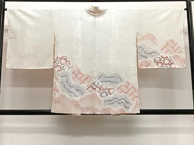 平和屋着物∞羽織 総絞り 草花文 正絹 逸品 CABG3803ua