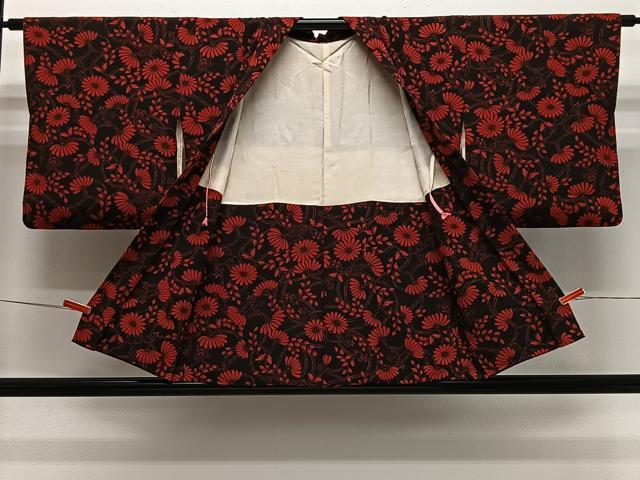 平和屋着物#羽織 横段文 正絹 逸品 CABG3835ua
