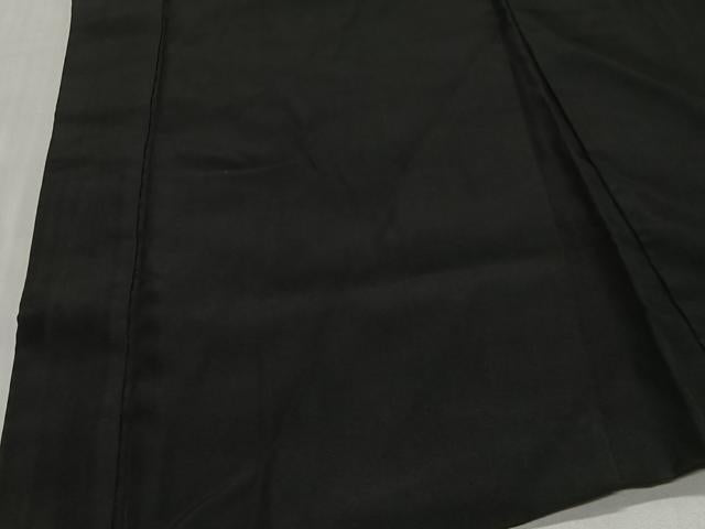 平和屋着物#男性 羽織 黒紋付 正絹 逸品 CABG3840ua