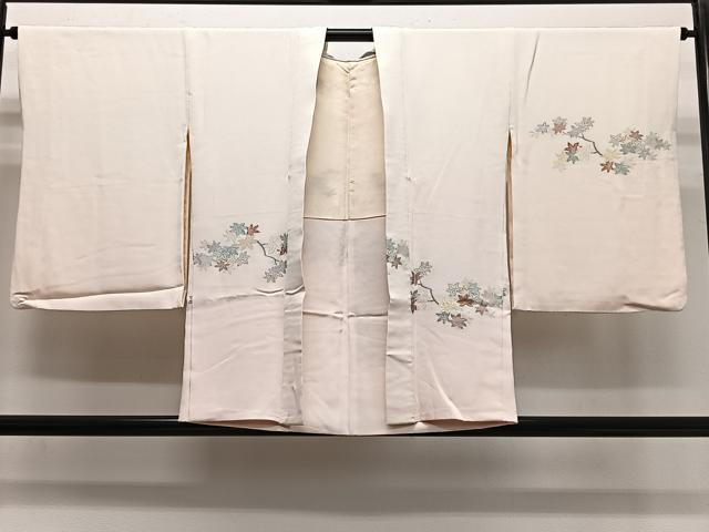 平和屋着物#羽織 寿光織 草花文 金糸 正絹 逸品 CABG3844ua