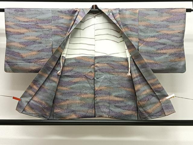 平和屋着物#羽織 霞文 暈し染め 正絹 逸品 CABG3848ua