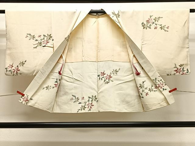 平和屋着物#羽織 枝桜 暈し染め 正絹 逸品 CABG3864ua