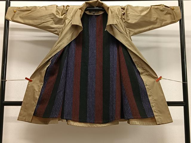 平和屋着物∞和装コート 利休茶色 CABG3885ua