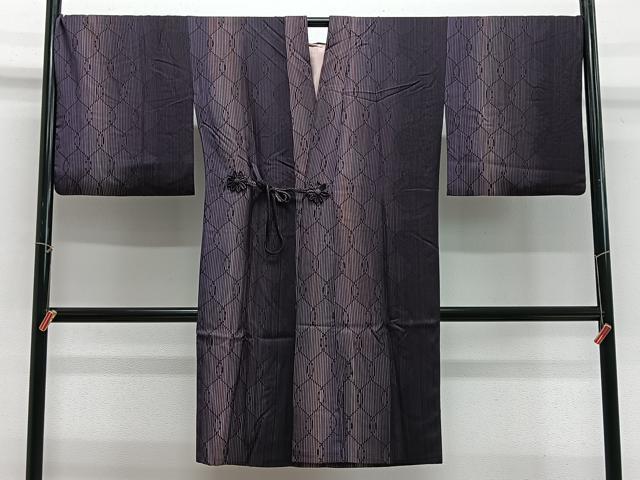 平和屋着物∞道中着 立涌文様 ロング丈 正絹 逸品 CABG3888ua