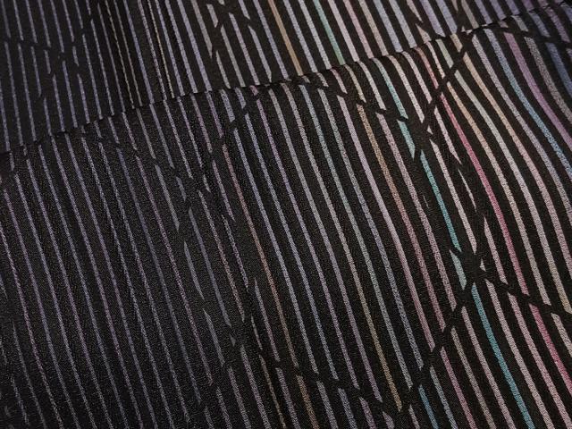 平和屋着物∞道中着 立涌文様 ロング丈 正絹 逸品 CABG3888ua