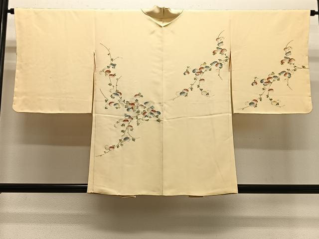 平和屋着物#羽織 寿光織 菊文 金銀糸 正絹 逸品 未使用 CABG3980ua