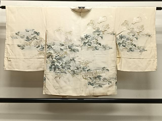 平和屋着物#羽織 寿光織 蔦の葉文 金銀糸 正絹 逸品 CABG4000ua