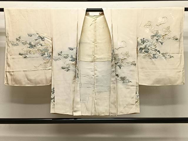 平和屋着物#羽織 寿光織 蔦の葉文 金銀糸 正絹 逸品 CABG4000ua